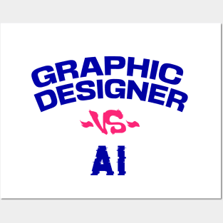 Graphic Designer VS AI Posters and Art